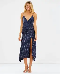 Bec & Bridge Bonjour Midi Dress Print Size 8 for rent on The Volte - image 1