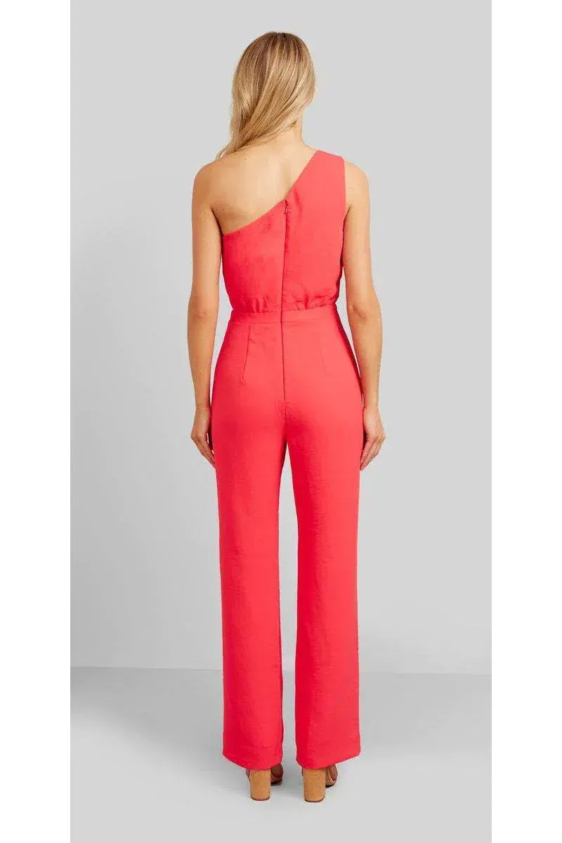 Kookai Aria Jumpsuit Red Size 40 for rent on The Volte - main image