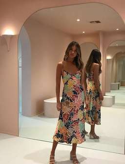 Bec & Bridge Babelini Floral Midi Dress Print Size 6 for rent on The Volte - image 5