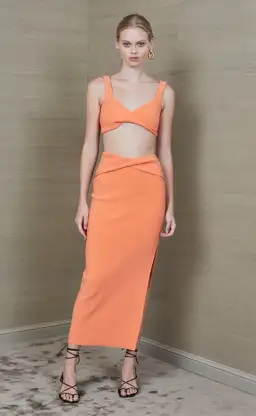 Bec & Bridge Clover Set in Nectarine Orange Size 6