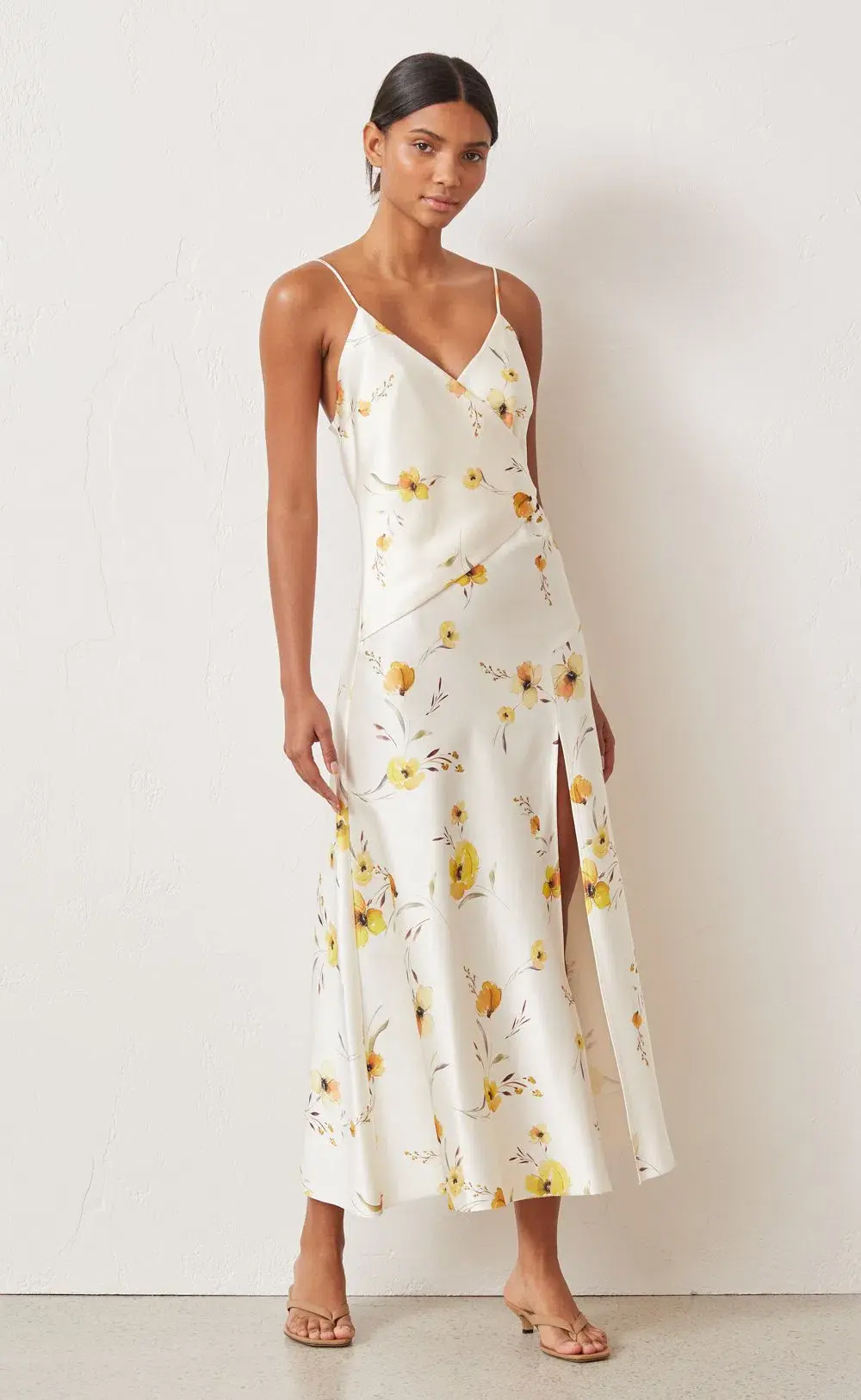 Bec & Bridge Colette Wrap Midi Dress Print Size 8 - Image 1