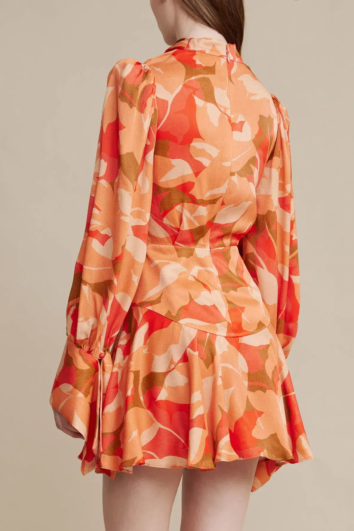 Acler Dunleer Dress Amber Bloom Size 10 - Image 3