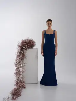 Rachel Gilbert Anneke Gown Navy Size AU 8 for rent on The Volte - image 3