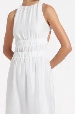 Sir The Label Franc Cross Back Gown Ivory Size 0 / AU 6 for rent on The Volte - image 3