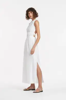 Sir The Label Franc Cross Back Gown Ivory Size 0 / AU 6 for rent on The Volte - image 2