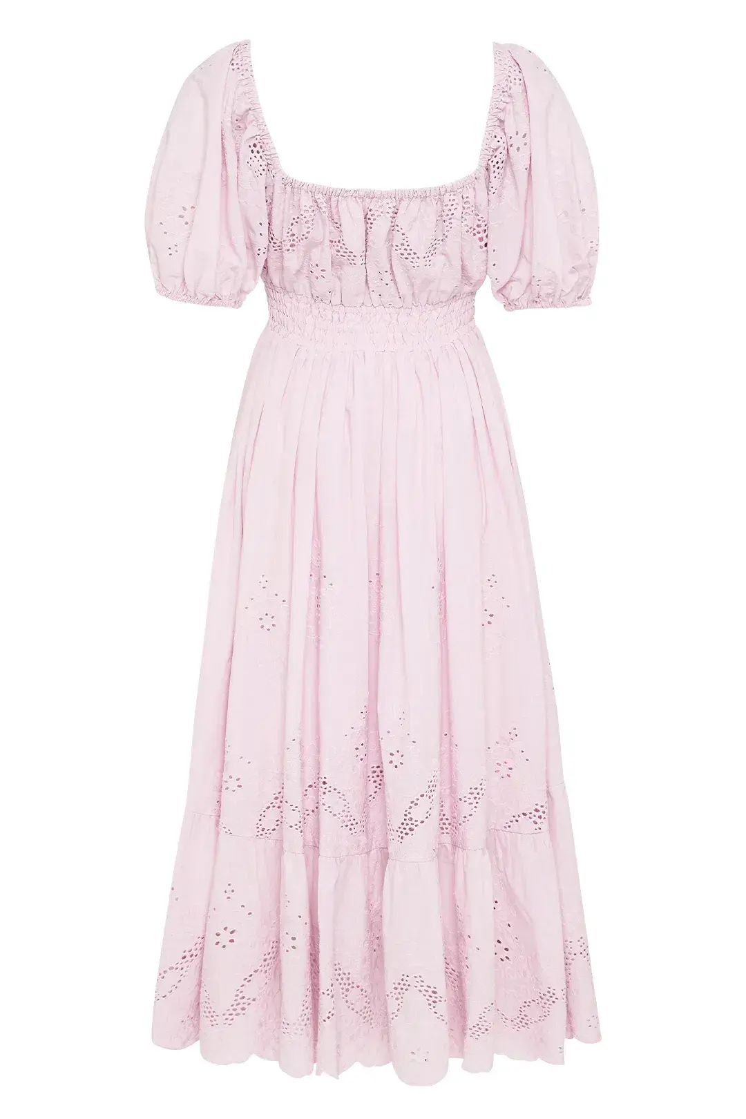 Spell & The Gypsy Capulet Broderie Anglaise Soiree Dress Lilac Size L for rent on The Volte - main image
