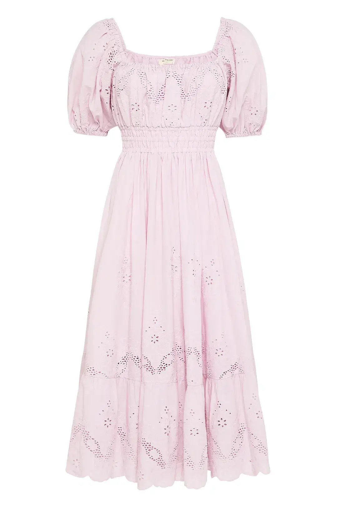 Spell & The Gypsy Capulet Broderie Anglaise Soiree Dress Lilac Size L for rent on The Volte - main image
