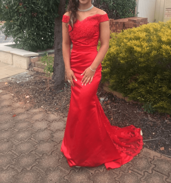 Mermaid jadore style dress for rent on The Volte - main image