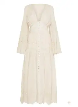 Spell Imogen Gown Cream Size M/Au 10 for rent on The Volte - image 3