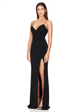 Nookie Venus Gown Black Size L / Au 12 for rent on The Volte - image 1