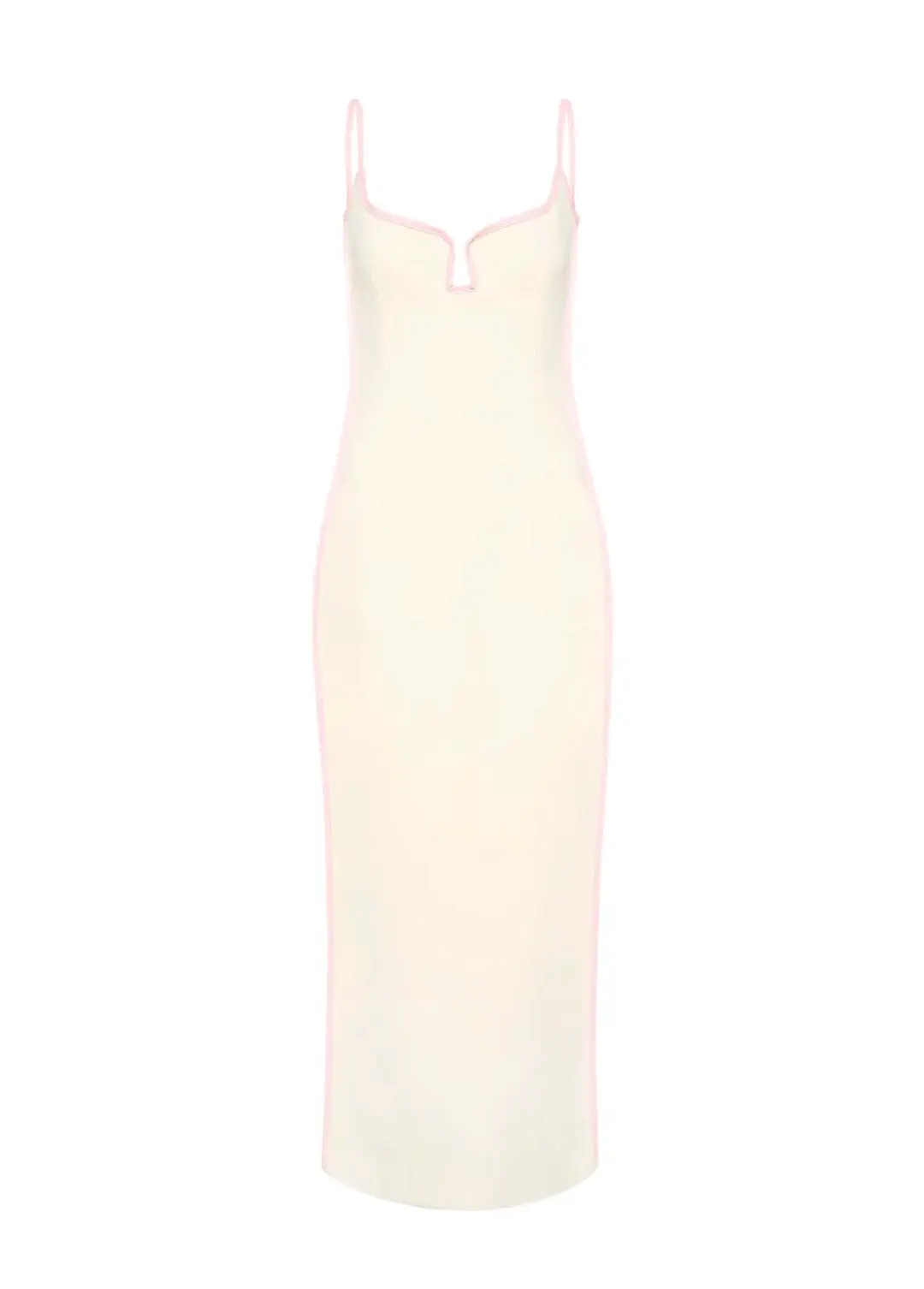 Paris Georgia Marlo Dress Cream With Bubblegum Pink Size 6 for rent on The Volte - main image
