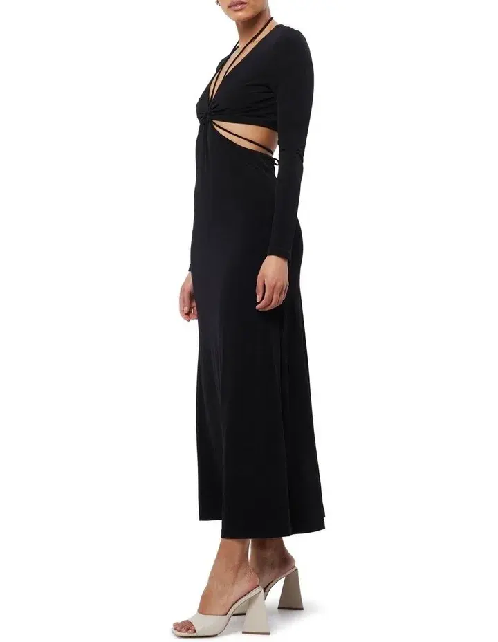 Mossman Starling Maxi Dress Black Size 14 for rent on The Volte - main image