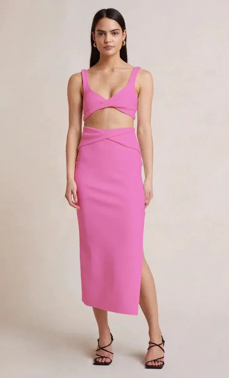 Bec & Bridge Clover Set in Pink Size 8 for rent on The Volte - main image