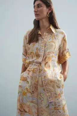 Alemais Solitaire Shirt & Pant Set Print Size 10 for rent on The Volte - image 2