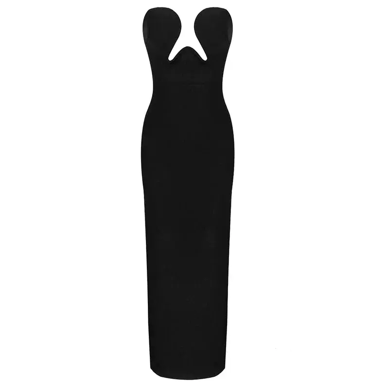 Maison Femalien Lea Dress Black Size 8 for rent on The Volte - main image