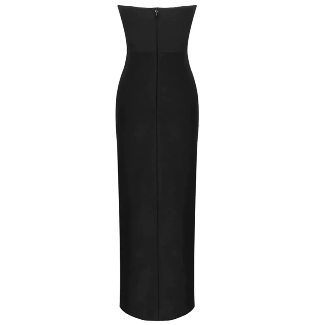 Maison Femalien Lea Dress Black Size 8 for rent on The Volte - main image