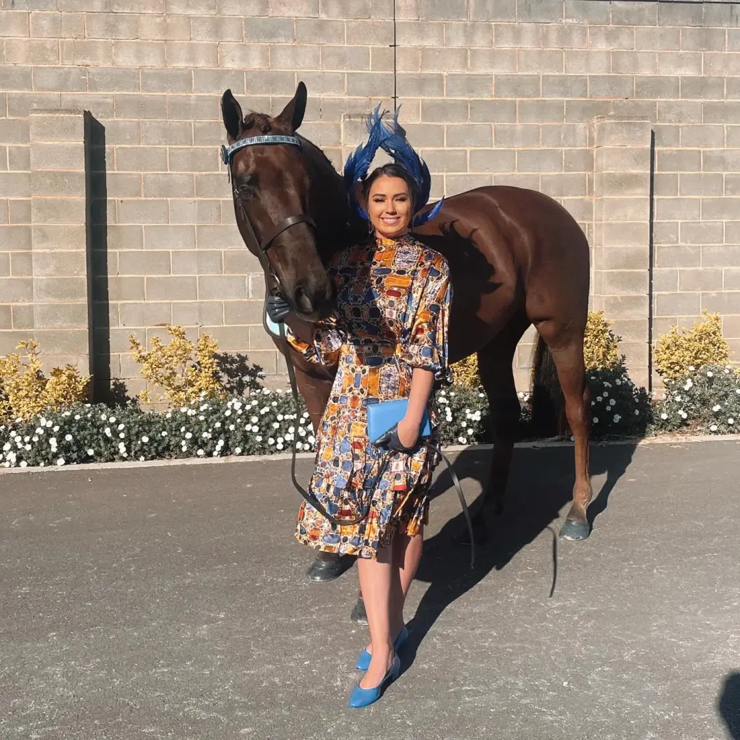 Rhode Cecile Tiered Silk Blend Midi Dress Print Size 12 for rent on The Volte - main image