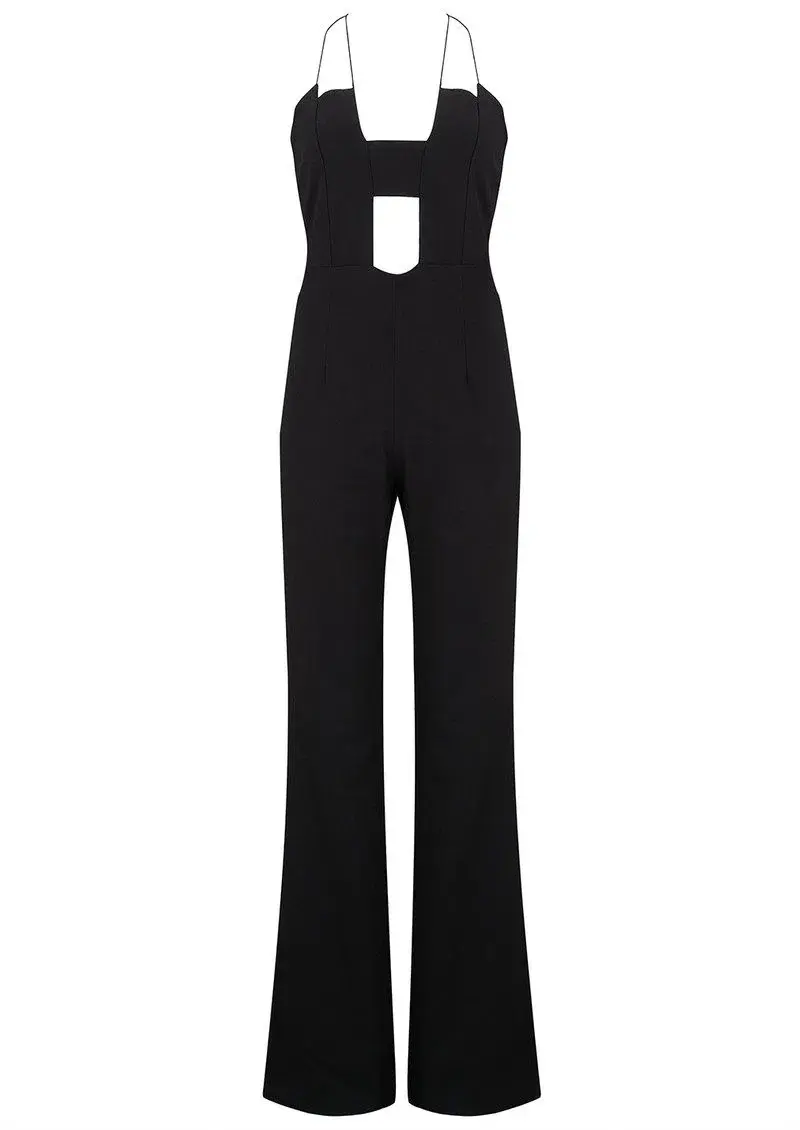 Bec & Bridge Coco Jazz Jumpsuit Black Size 6 for rent on The Volte - main image