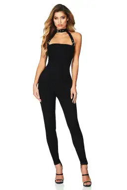 Nookie Desire Jumpsuit Black Size XS/ Au 6