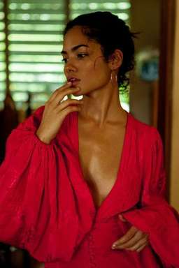 Rat & Boa Isabella Dress Red size 8