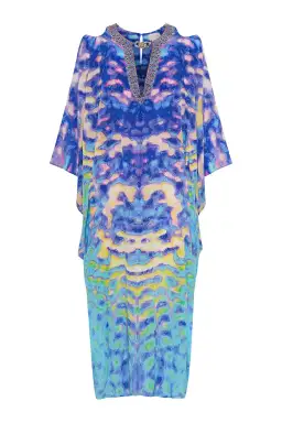 Camilla Batwing Cut Out Dress Print Size 20 for rent on The Volte - image 3
