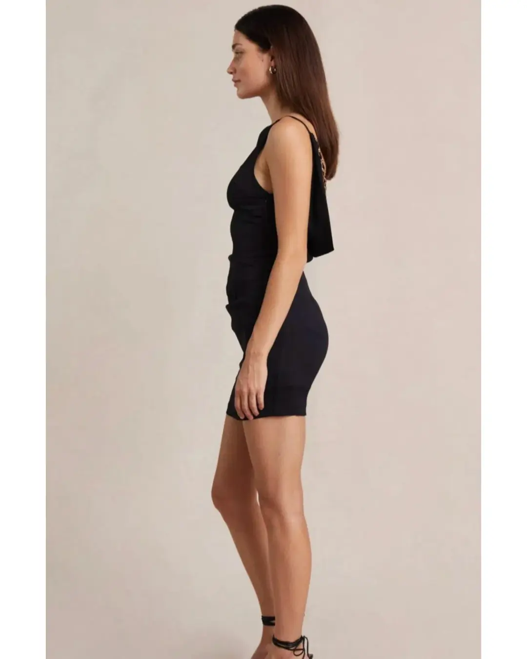Bec & Bridge Modern Romance Mini Dress Black Size AU 8 for rent on The Volte - main image