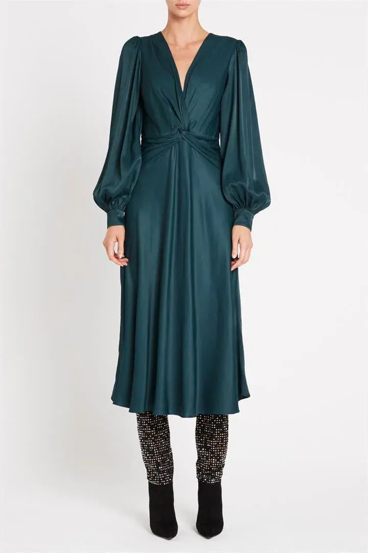 Sass & Bide A Perfect Dream Dress Green Size 6 for rent on The Volte - main image