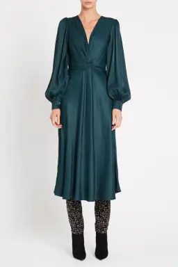 Sass & Bide A Perfect Dream Dress Green Size 6 for rent on The Volte - image 1