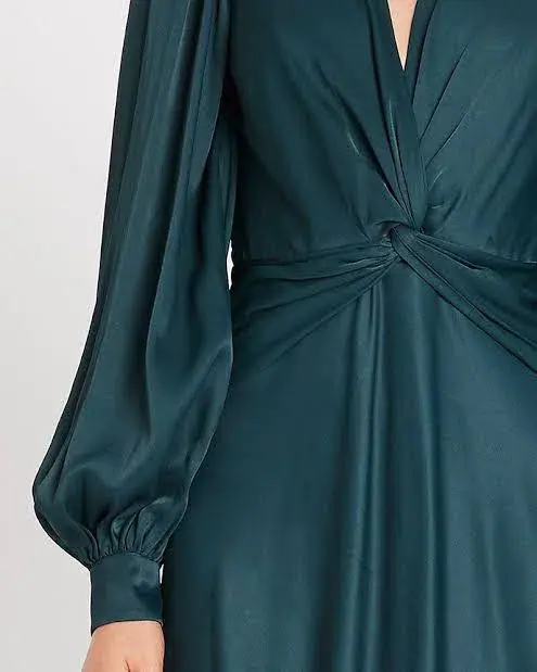 Sass & Bide A Perfect Dream Dress Green Size 6 for rent on The Volte - main image