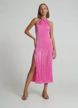 L'Idee Soiree Klum Gown in Hot Pink Size 10