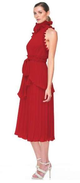TALULAH JODI DRESS – RED size 12 for rent on The Volte - image 2