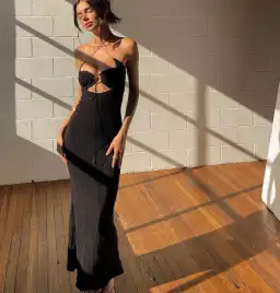 Arcina Ori Cindy Dress Black Size M for rent on The Volte - image 2