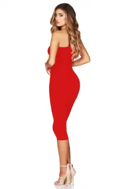 Nookie Lust One Shoulder Midi Dress Red Size S / Au 8 for rent on The Volte - image 2