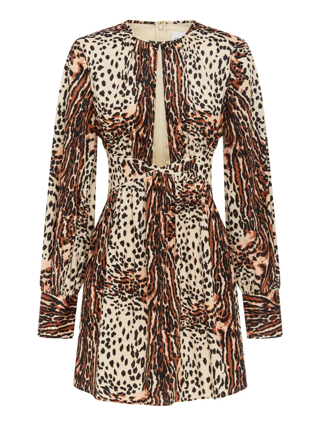 Alice McCall Havana Affair Mini Dress Tigers Eye Print Size S / Au 8 for rent on The Volte - main image
