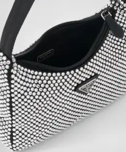 Prada Satin Mini-Bag with Crystals for rent on The Volte - image 10