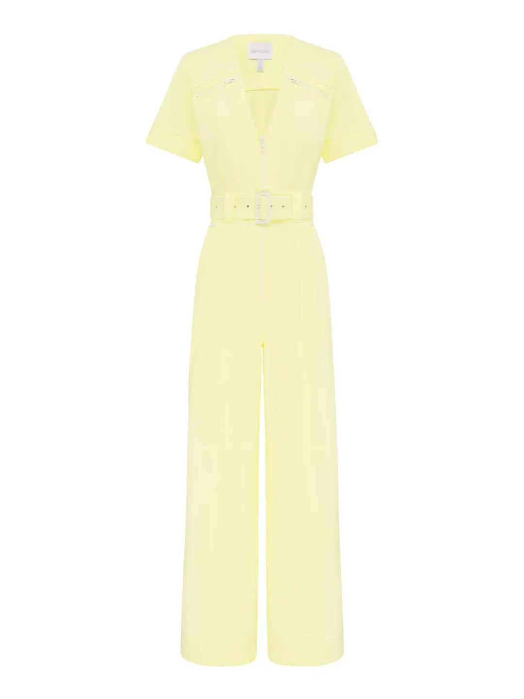 Alice McCall Daisy Dreams Jumpsuit in Citrus Yellow Size 8 for rent on The Volte - main image