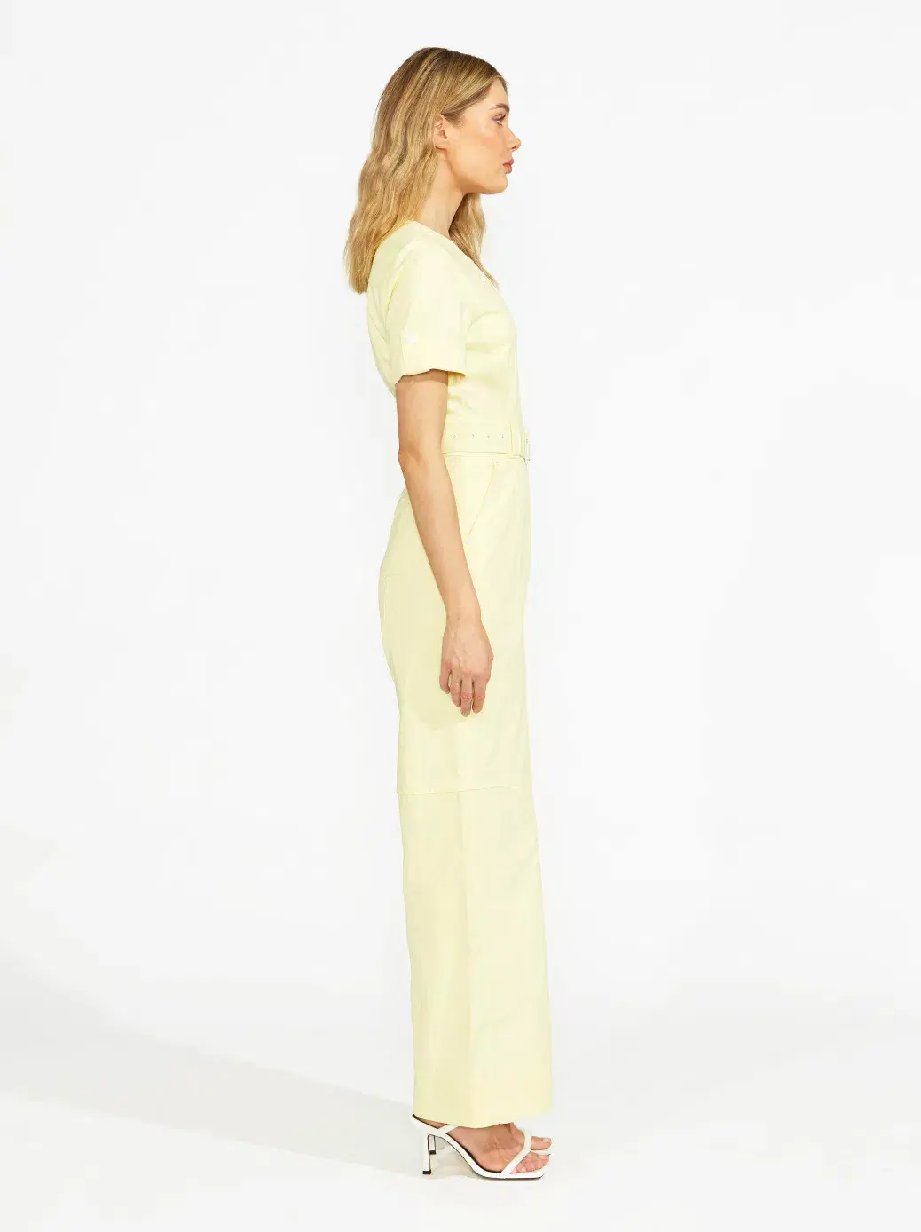 Alice McCall Daisy Dreams Jumpsuit in Citrus Yellow Size 8 for rent on The Volte - main image