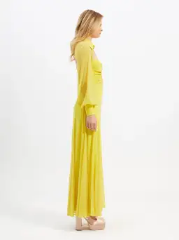 Alice McCall Sunset Kiss Midi Dress in Mango Size 10 for rent on The Volte - image 3
