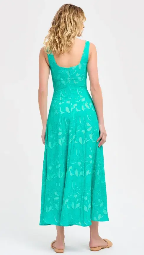 Kookai Annika Day Dress Aqua Size 14 for rent on The Volte - main image