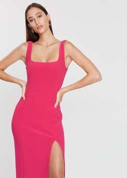 Bec & Bridge Hibiscus Midi - Magenta Pink sz 6