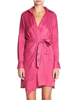 Manning Cartell Status Update Mini Dress Pink Size 10 for rent on The Volte - image 2