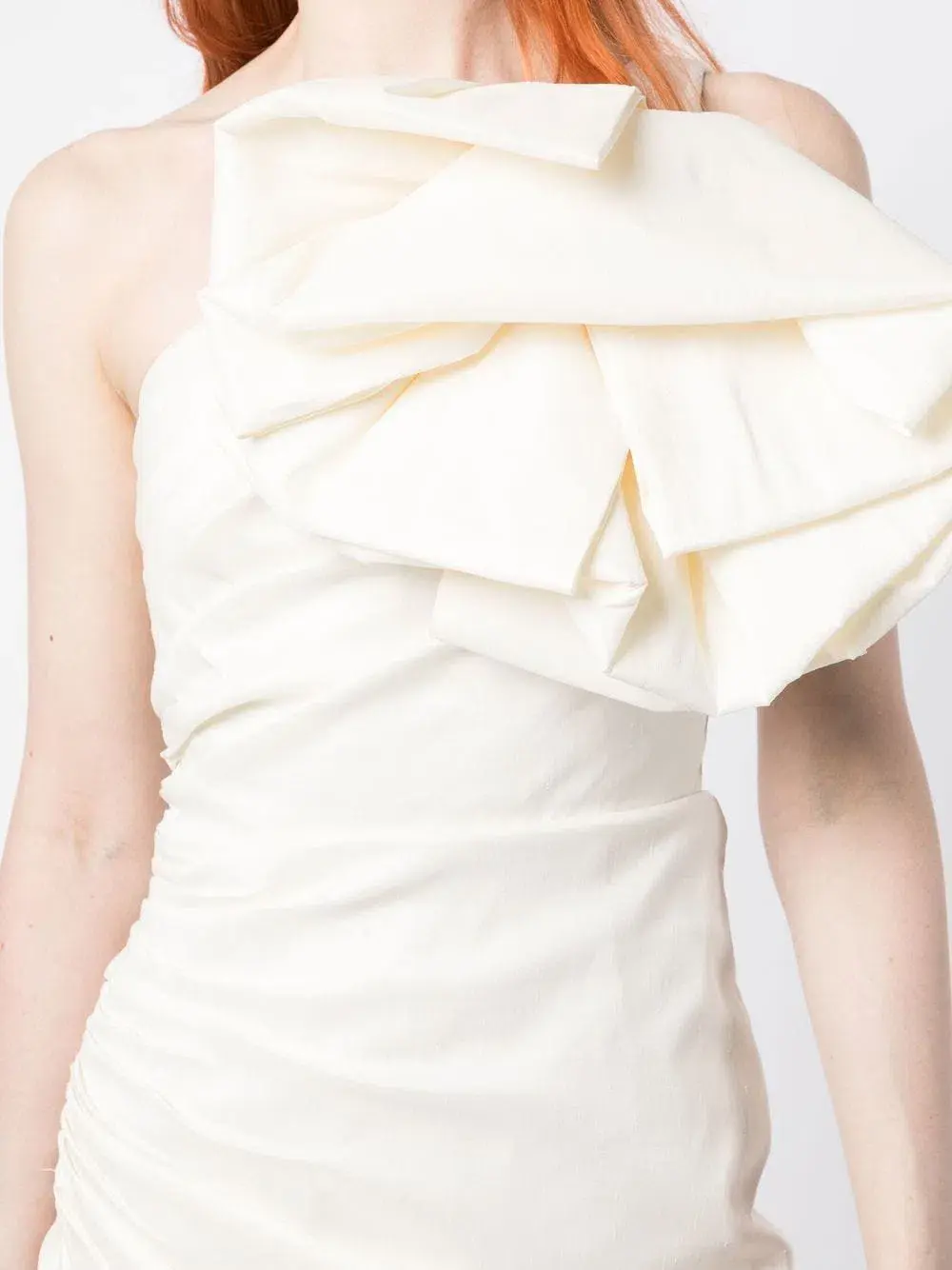 Rachel Gilbert Evana Mini Dress White Size 10 for rent on The Volte - main image