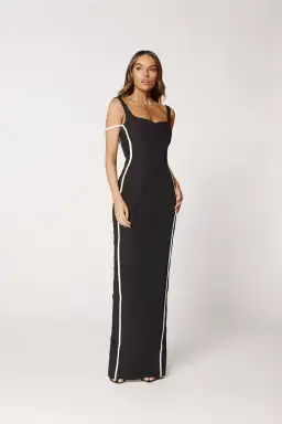 Bianca & Bridgett Polly Dress Black Size 8 for rent on The Volte - image 1