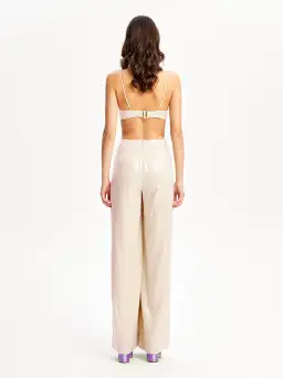 Alice McCall Night Sky Jumpsuit Chai Latte Size 12 for rent on The Volte - image 5