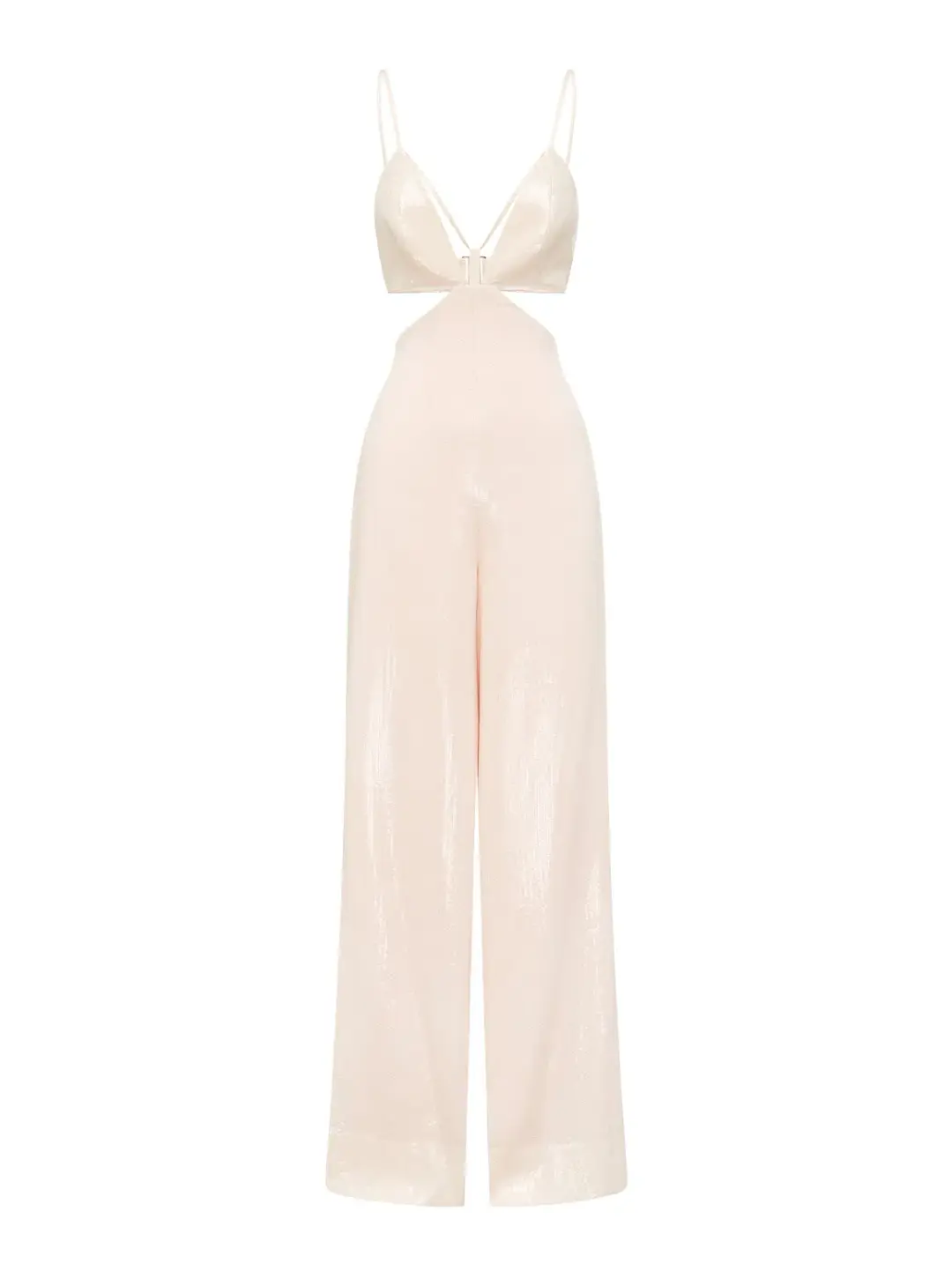 Alice McCall Night Sky Jumpsuit Chai Latte Size 12 for rent on The Volte - main image