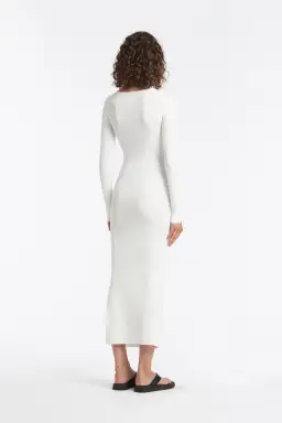 Sir the Label Celena Draped Dress White Size 2/ AU 10 for rent on The Volte - image 4