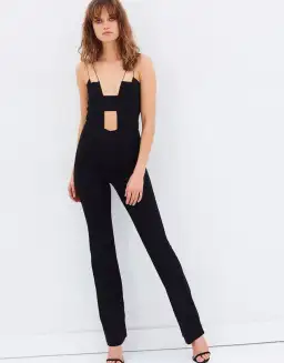Bec and Bridge Coco Jazz Jumpsuit Black Size 10 for rent on The Volte - image 1