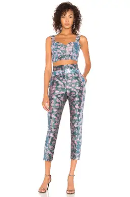 Elliatt Amore Top & Pants Set Floral Size S / Au 8 for rent on The Volte - image 1
