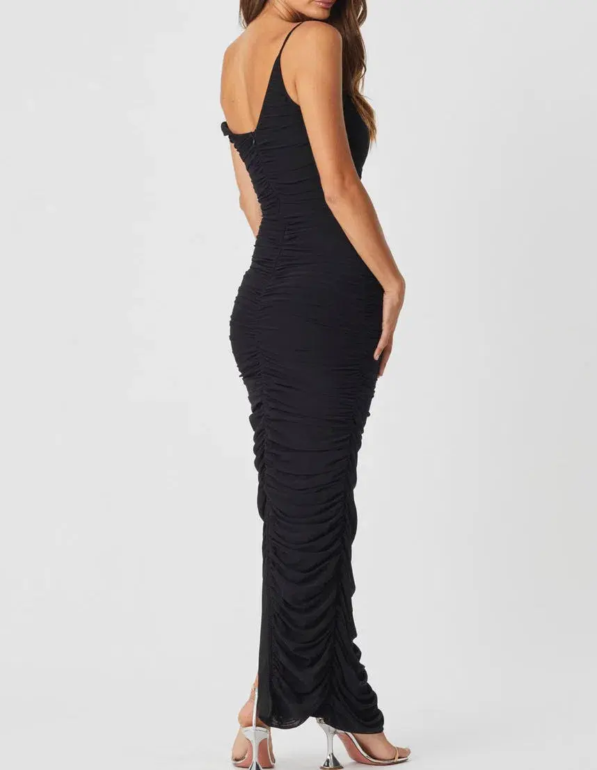 Bianca & Bridgett Kaia Dress Black Size 10 for rent on The Volte - main image