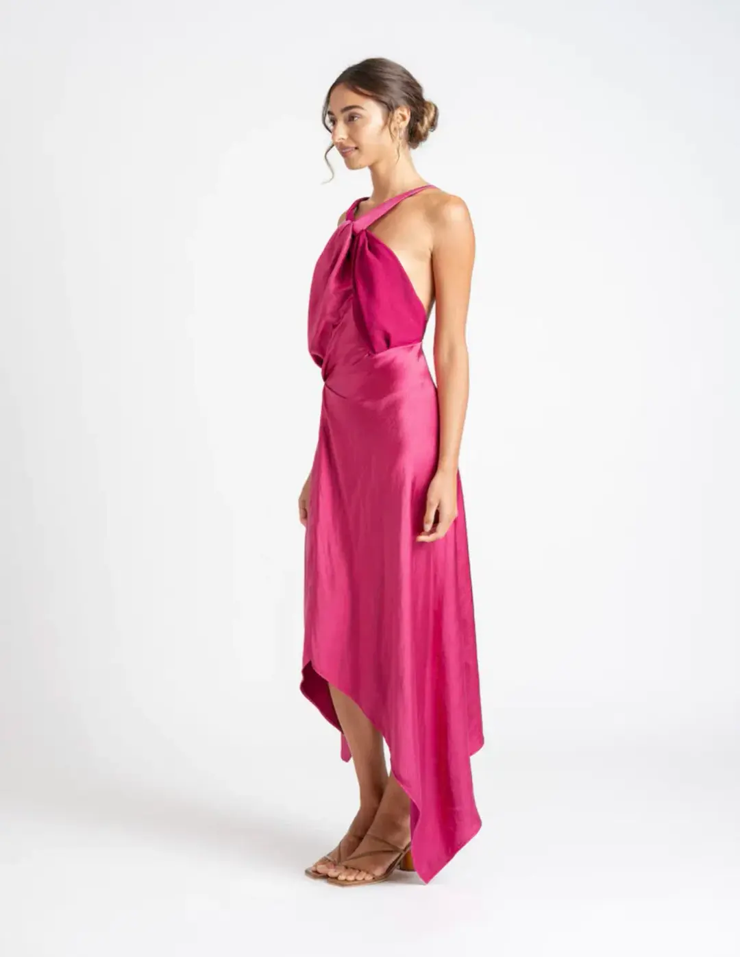 One Fell Swoop Audrey Dress In Boysenberry Size 8 for rent on The Volte - main image
